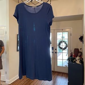 Periwinkle tshirt dress